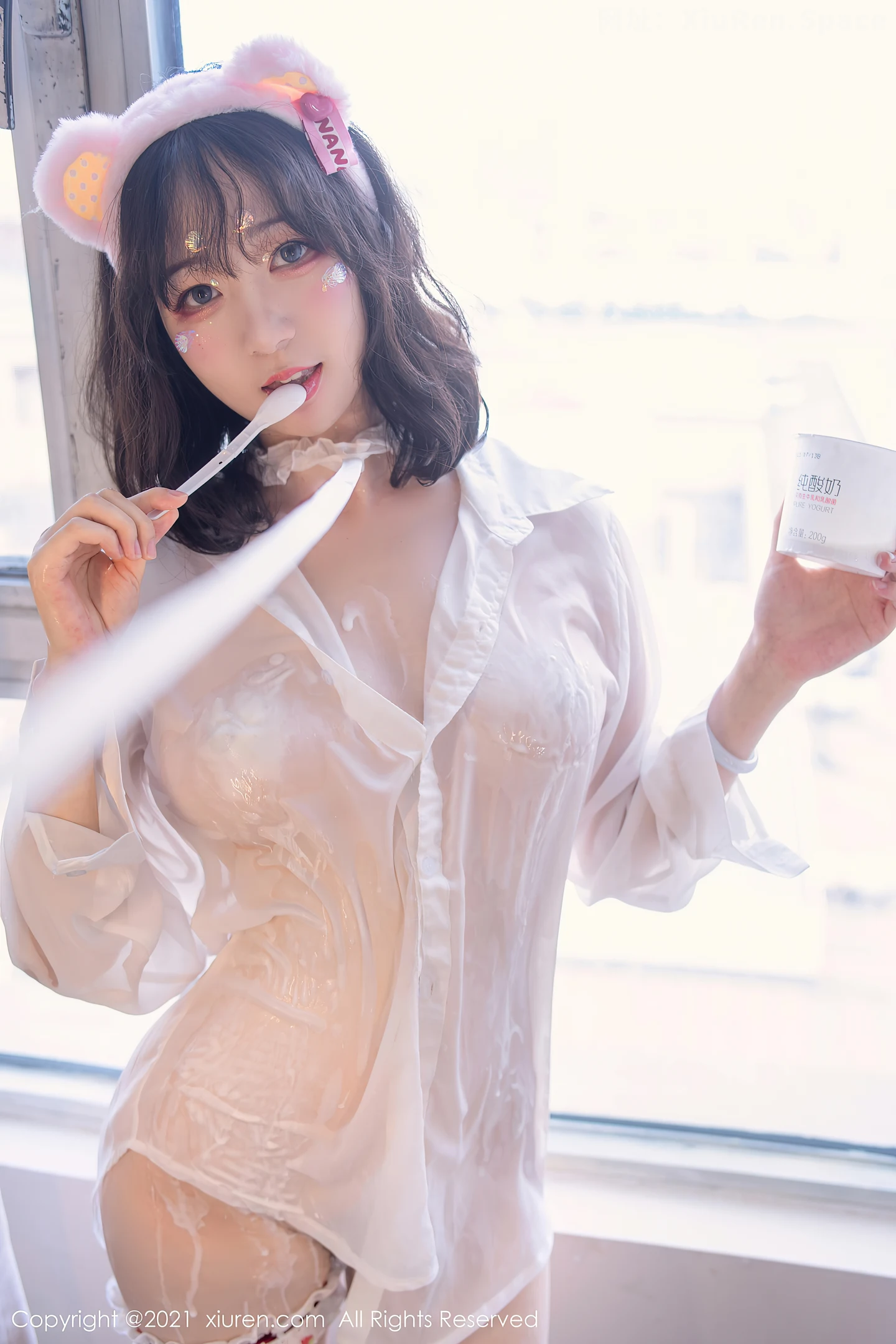 图片[3]-[XiuRen秀人网]VOL.4000 模特youOvOyou日系私宠主题私房薄透白衬衫湿身透视诱惑写真53P-秀人网官方网站